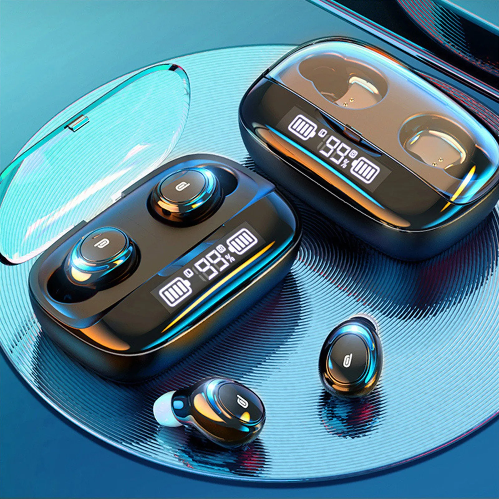 M-u8 беспроводные наушники Tws Bluetooth спортивные водонепроницаемые мини-наушники Hifi