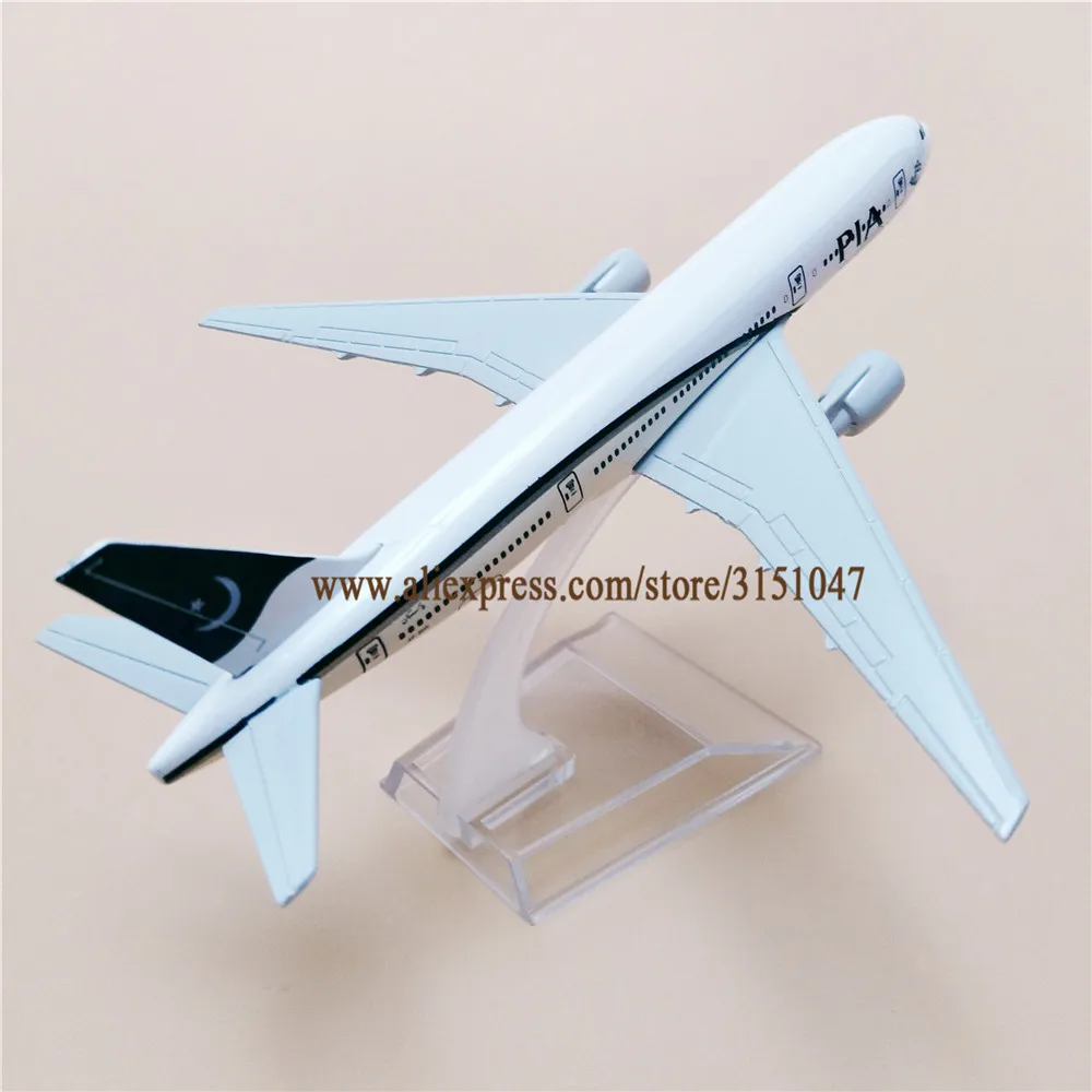 Air Pakistan PIA Airlines B777 Boeing 777 Airways модель самолета из сплава металла литья под давлением