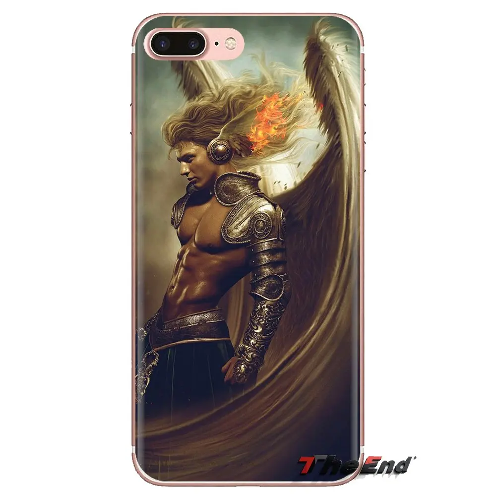 Роскошный чехол с рисунком из аниме Фэнтези девочка Крылья ангела для Samsung Galaxy J1 J2