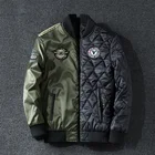 Ветровка мужская, Бомбер, бейсбольная куртка, мотоциклетная куртка-Авиатор, тактическая армейская бомба в стиле милитари, черная, осень