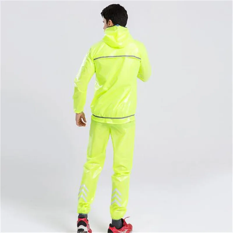 Водонепроницаемая ветрозащитная велосипедная куртка WHEEL UP дождевик Мужской плащ