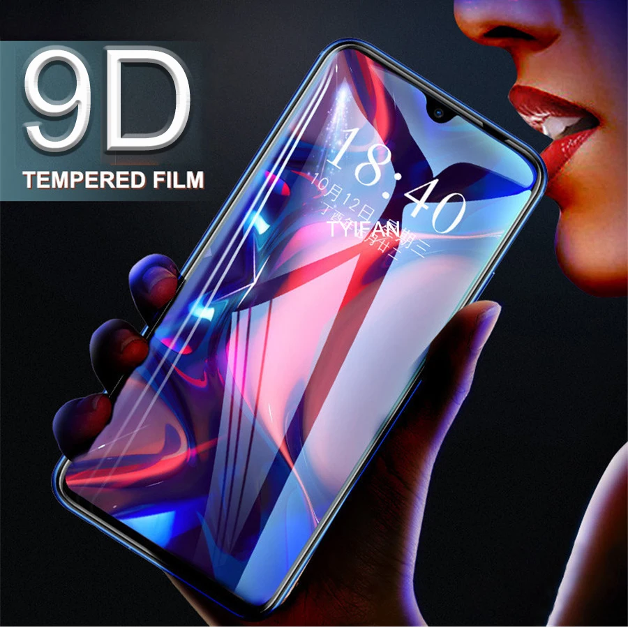 Чехол из закаленного стекла для телефона Huawei Y5 Y6 Y7 Y9 Prime 2019 2018 2017 Y3 защитное стекло