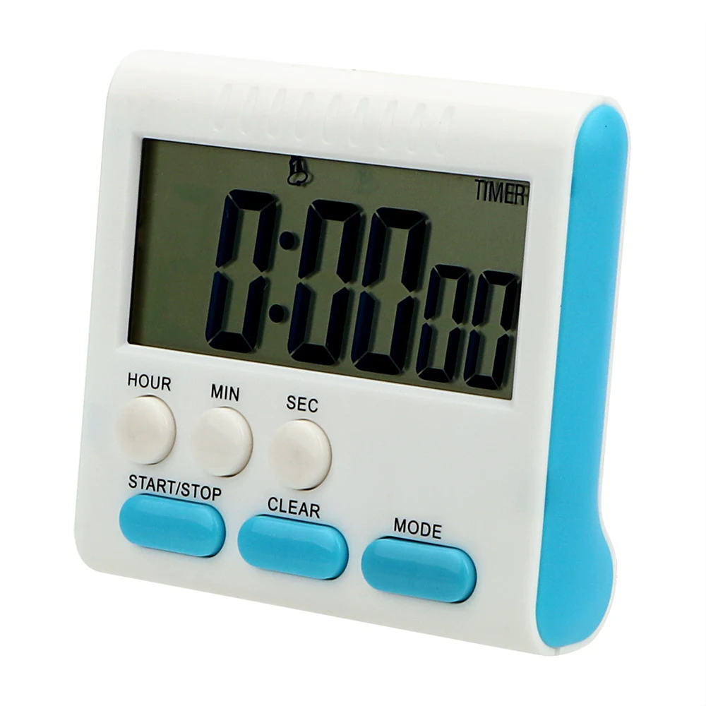 Магнитный кухонный таймер HOOMIN большой цифровой с ЖК-дисплеем будильник