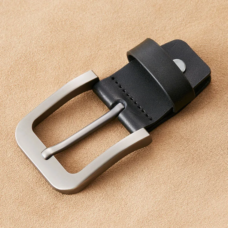 

3.8 cm Men's Pin Belt Buckle Belt Pants Head Accessories
