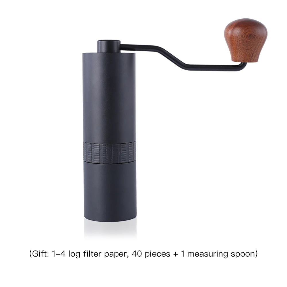 Алюминиевая ручная кофемолка из нержавеющей стали заусенцы коническая