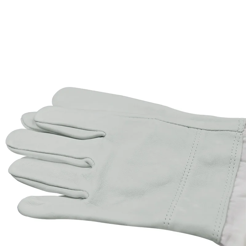 

Beekeeping Gloves Protective Sleeves Ventilated sheepskin and cloth Anti Bee for Beekeeper tools