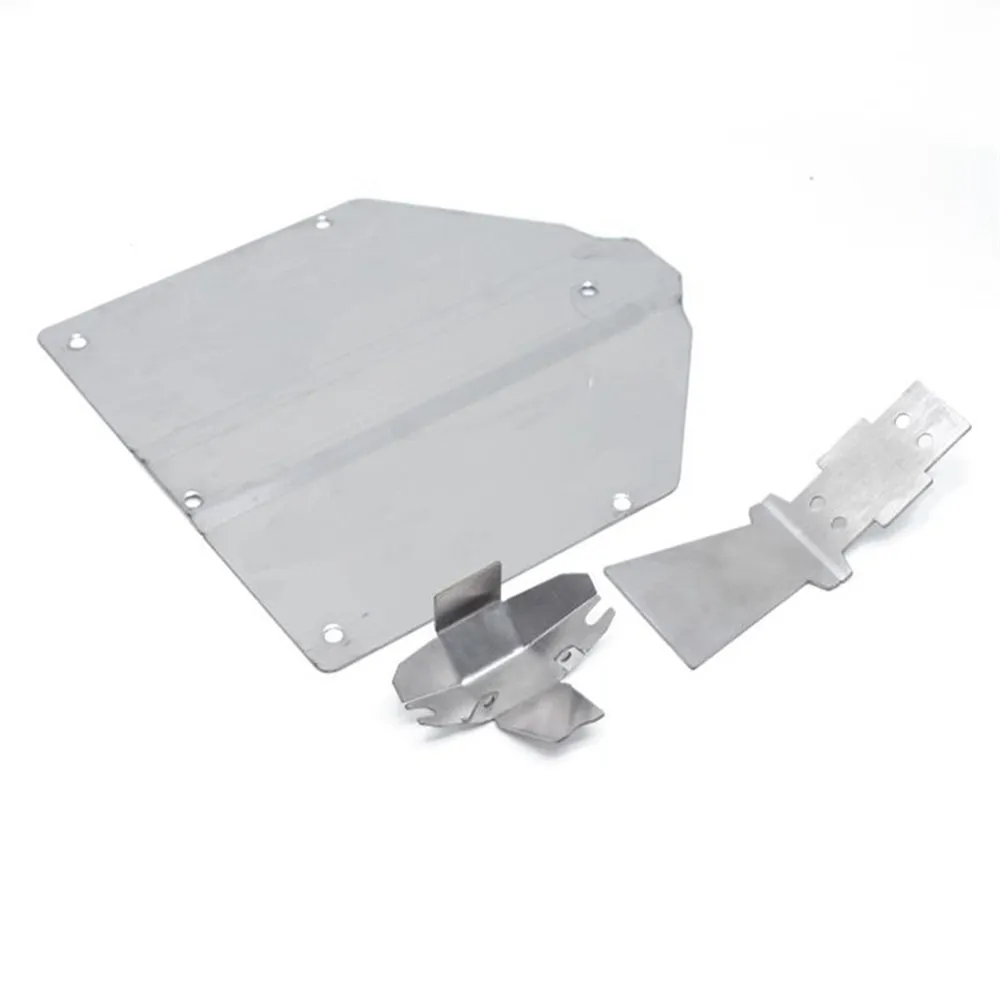 

Armored Chassis Anti-Collision Stainless Steel Guard Plate Upgrade Parts for Ford LOSI 1/10 BAJA REY V2