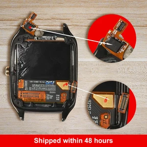 1 63 for asus zenwatch 2 wi501q lcd display screen with frame touch panel digitizer for asus zenwatch 2 lcd display free global shipping