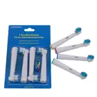 4 шт. сменные насадки для зубной щетки Oral-B Электрическая зубная щетка зубные щетки с мягкой щетиной для сменные насадки для зубной щетки для зубы чистыми