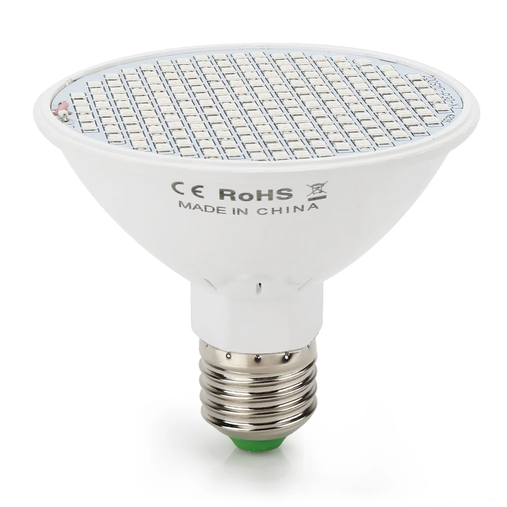 60 106 200 800 LED s фитоламсветильник полного спектра E27 85 265 в светодиодная фитолампа