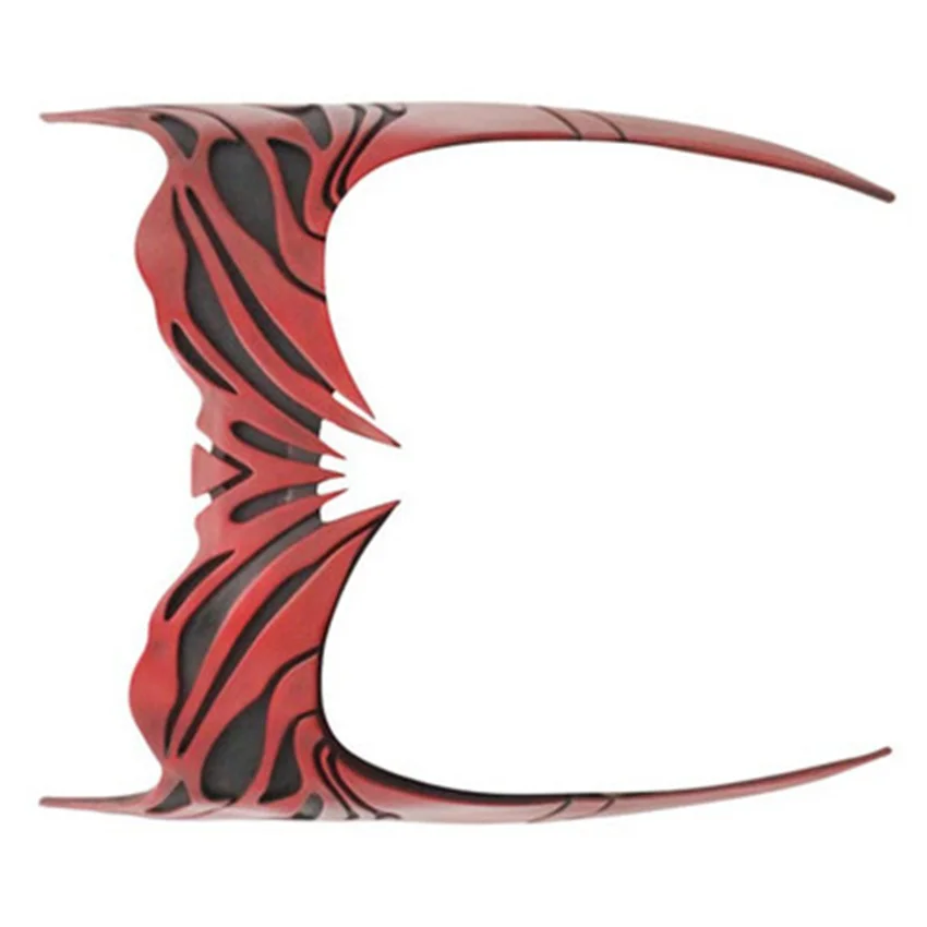 Takerlama Halloween Scarlet Cosplay Headband Red Witch Costumes Headwear Resin Masks Party Costumes Prop