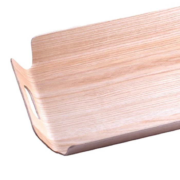 Роскошный стол Bamboo в кровать хлеб деревянный поднос фруктовый завтрак еда торт