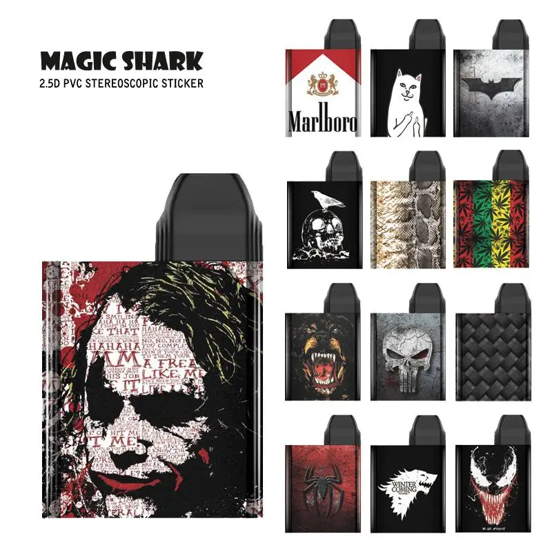 Горячая Распродажа Оригинальный чехол-наклейка из ПВХ с черепом котом пауком 3 м |