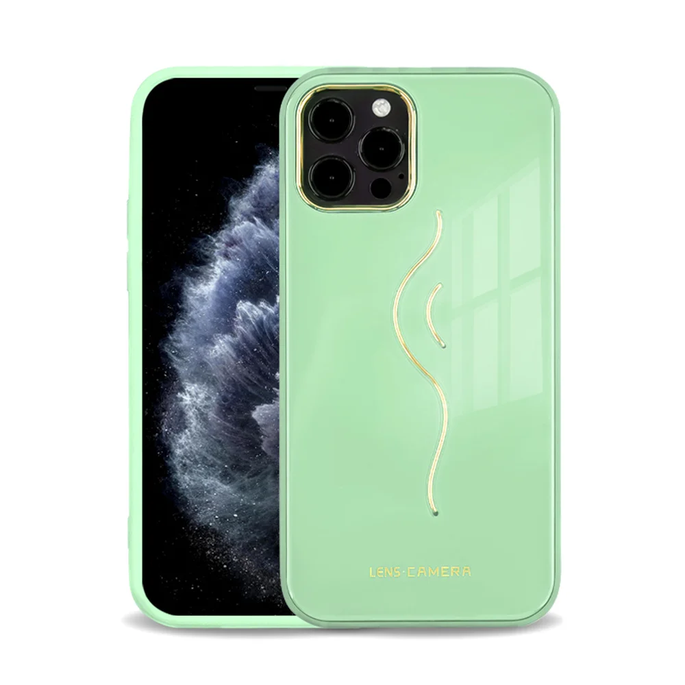 

Square Electroplated Phone Case For iPhone 11 12 13 Pro Max 12 Mini XR XS Max 8 7 Plus X Soft Solid Color Clear Back Cover