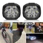 9 светодиодный ных мотоциклетных фар, точечные светильники, светодиодный няя светодиодная фара 12 В постоянного тока для вождения