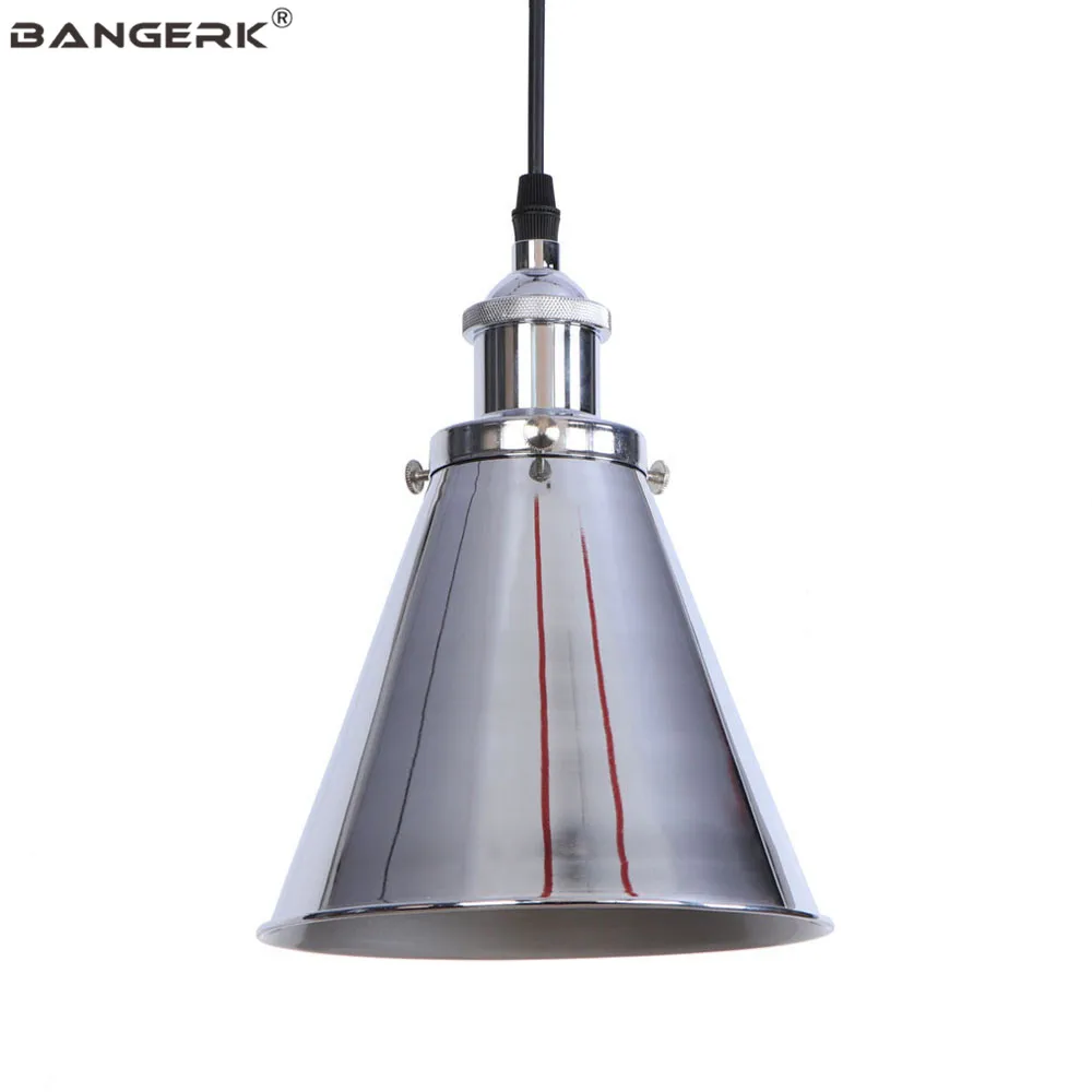 Промышленный подвесной светильник в стиле ретро лофта железный античный