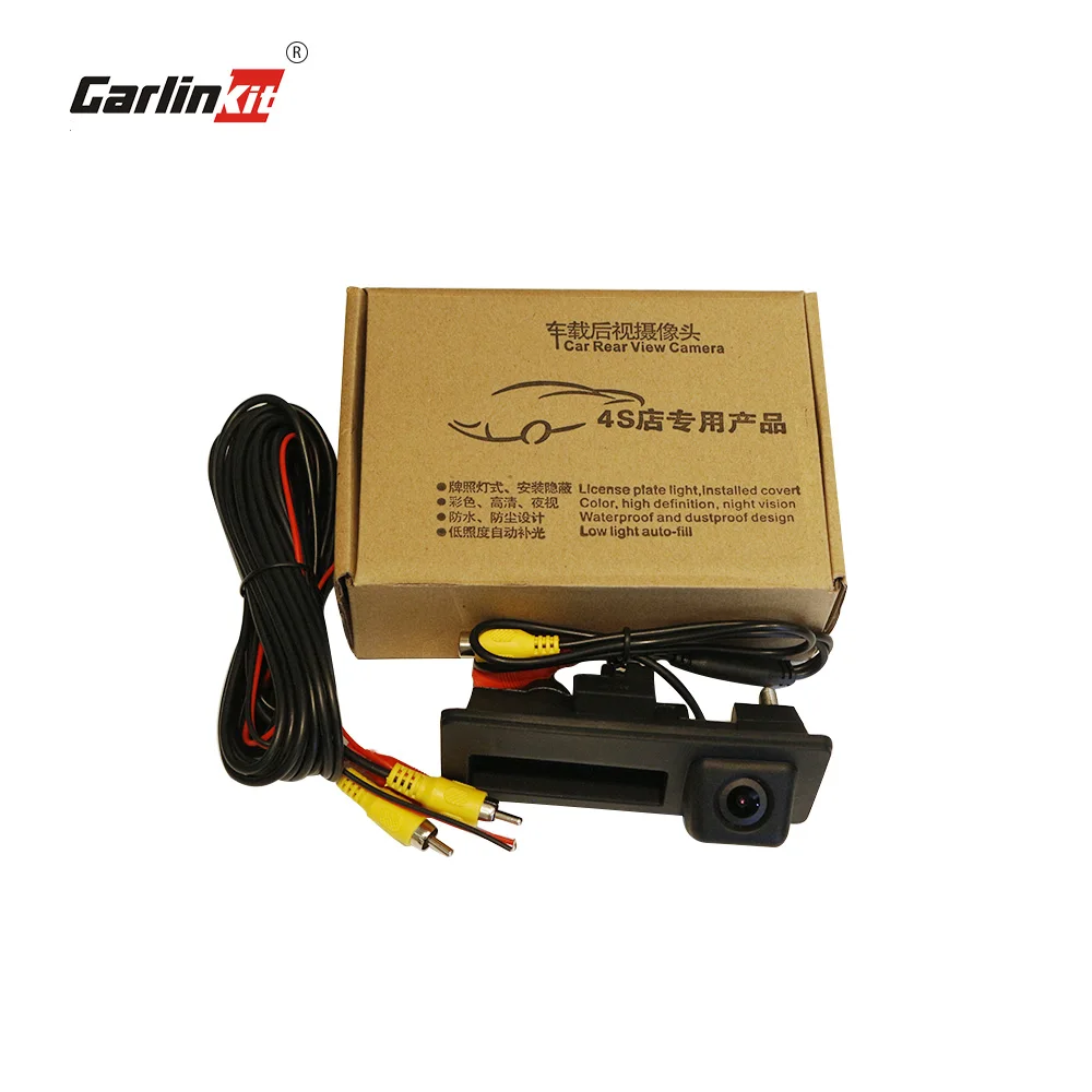 Carlinkit Камера заднего вида для Audi A3 A4L A5 A6L Q2 Q3 Q5 Q7 и BWM X1 X3 X4 X5 1 Series 3 5