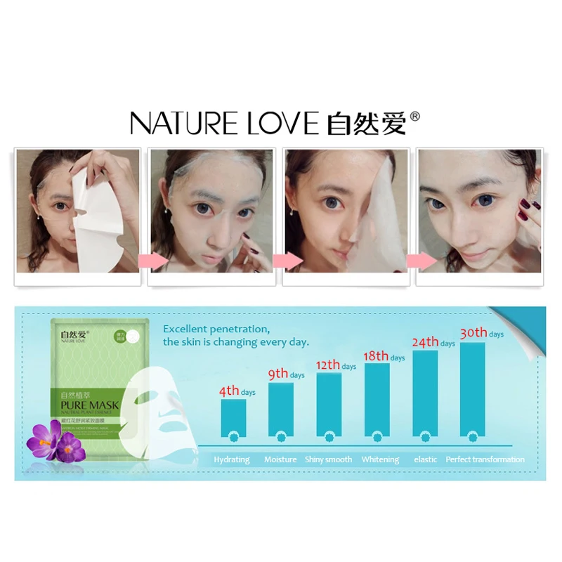 Увлажняющая укрепляющая маска для лица с эффектом шафрана | Красота и здоровье