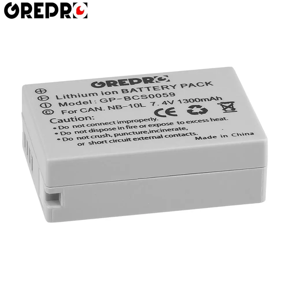 3 шт. NB 10L NB10L батарея + светодиодный двойной USB зарядное устройство с портом type C для