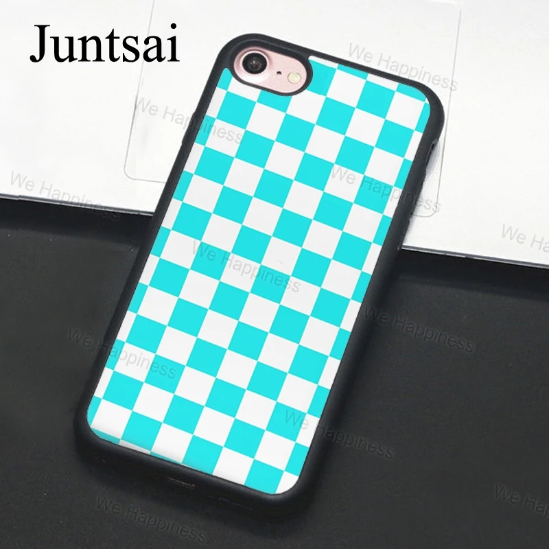 Juntsai клетчатый чехол для телефона для iphone 11 Pro MAX XR XS MAX X 6 6S 7 8 Plus 5 5S чехол