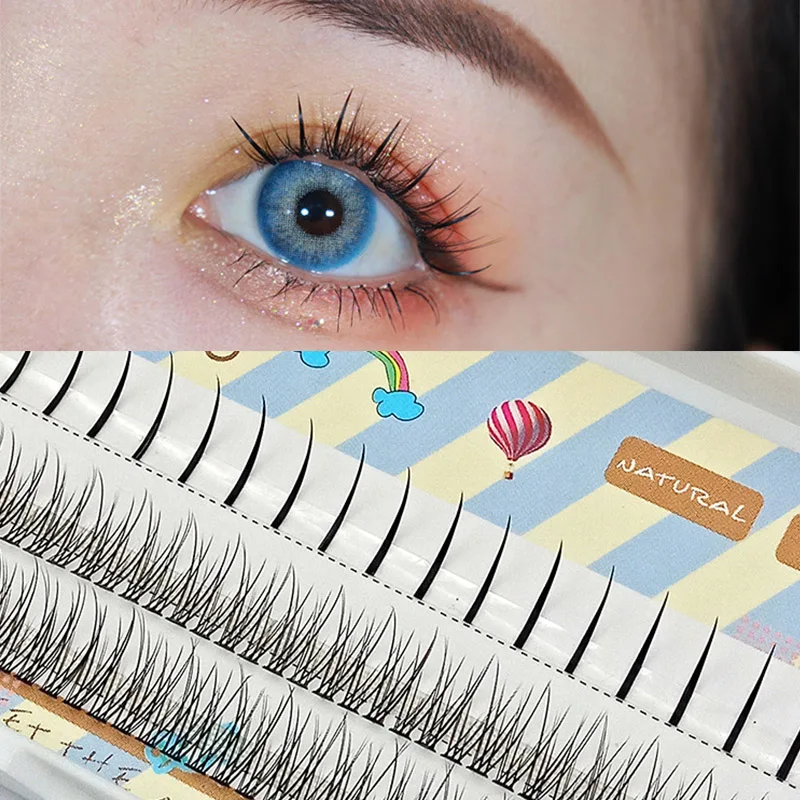 

Mixed Set Mink Eyelash Extension Natural 3D Russian Volume Faux Eyelashes Individual Cluster Lashes Makeup Cilia