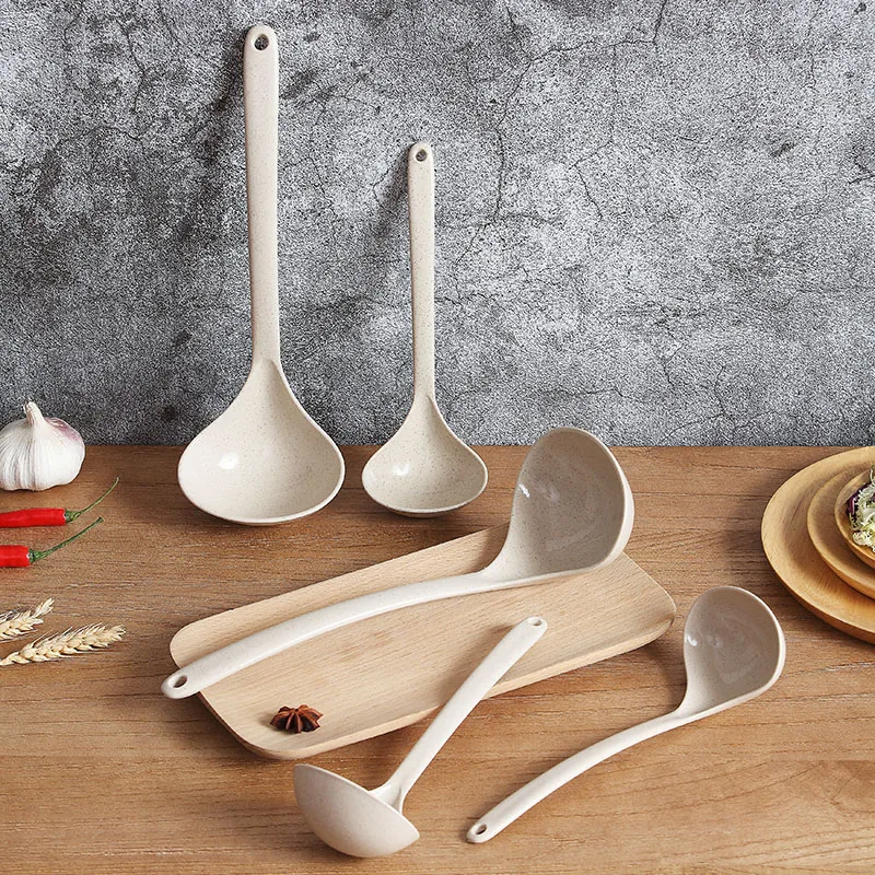 EIMAI пшеничная соломенная пищевая полипропиленовая суповая ложка