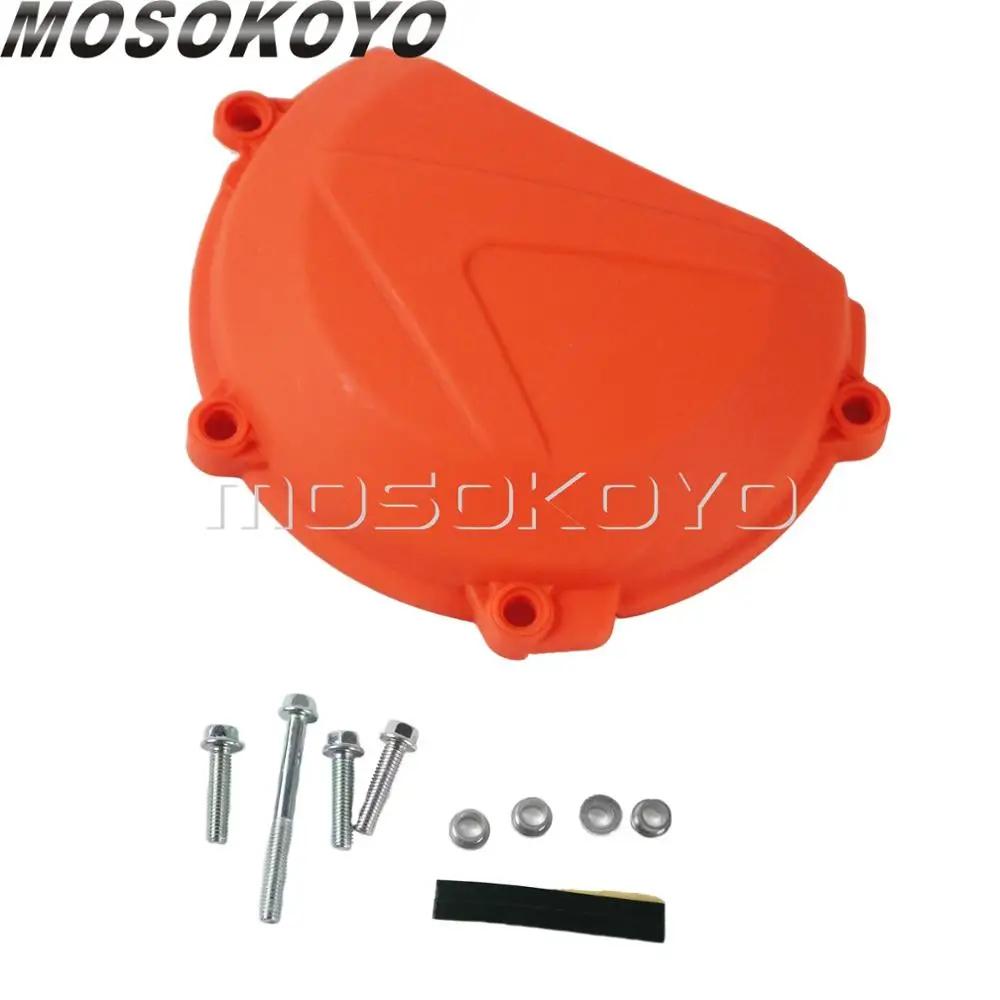 Оранжевый Байк покрытие моторного сцепления защита для SXF450 XCF450 2016 2017 2018 EXC F EXCF