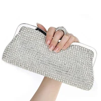 womens evening bag diamond ring clutch bag luxury wedding purse and handbag gold silver party banquet shoulder bag zd1695