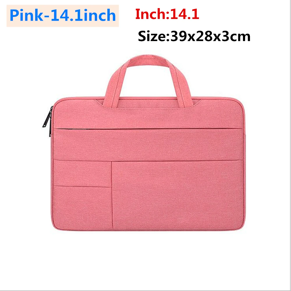Многофункциональный чехол для ноутбука, сумка для Ipad Macbook Apple, чехол для ноутбука retina, сумка для ноутбука 13," 14,1" 15," 15,6" дюймов - Цвет: Pink-14.1inch
