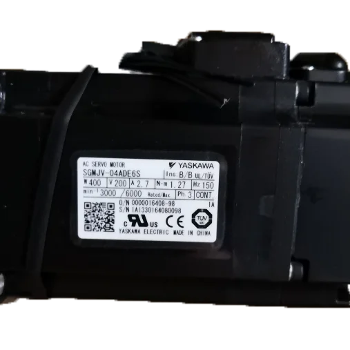 

Yaskawa SGMJV-04ADE6S 400W Ac Серводвигатель 1.27N.M, сделано в Японии, совершенно новый