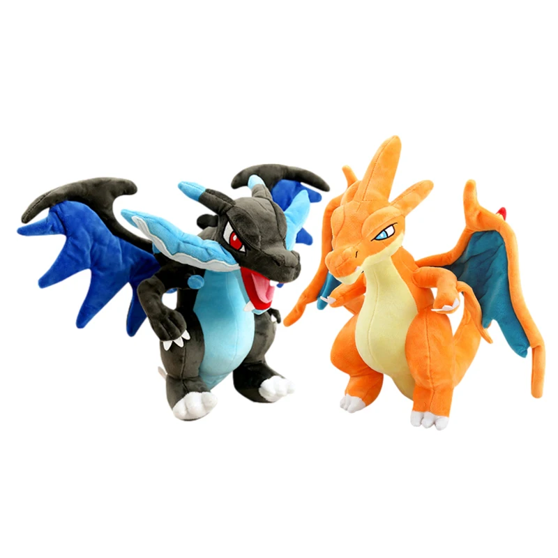 TAKARA TOMY-peluche de Pokemon Mega Charizard, juguete de felpa de gran tama&ntilde;o de 30cm, Mega Evolution X & Y Charizard-0