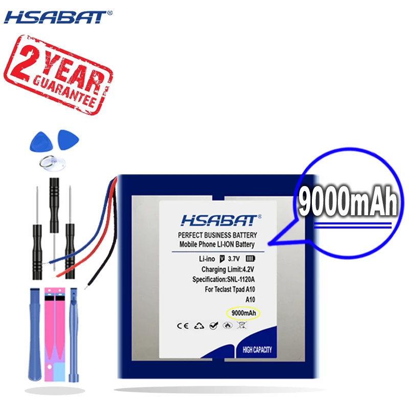 Новое поступление [HSABAT] 9000 мАч Сменный аккумулятор для планшета Teclast Tpad A10 A10T A10S T10
