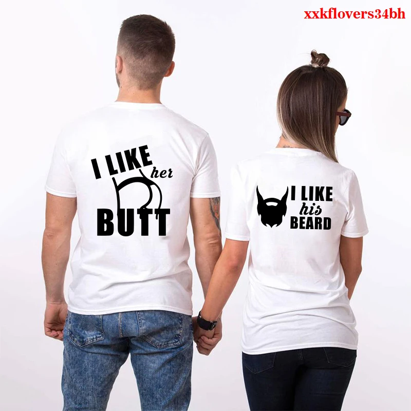

KING QUEEN LOVE Print Couple T Shirt Lovers Short Sleeve O Neck Loose Tshirt Fashion Woman Man Tee Shirt Tops Clothes Gothic Top