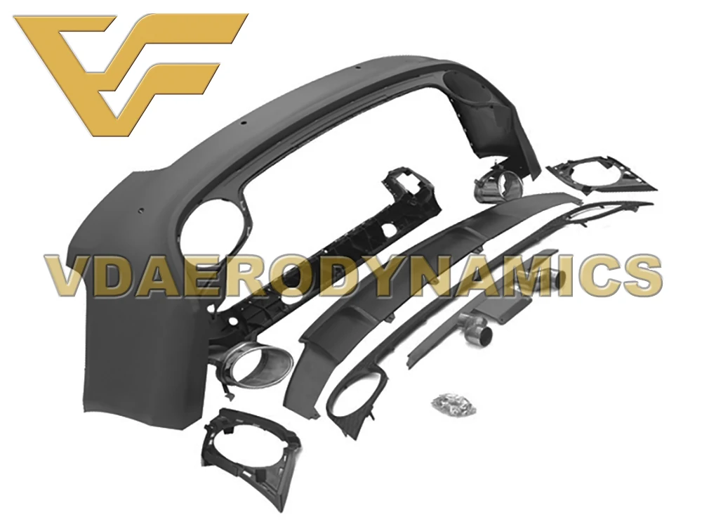 Подходит для Audi A5 08-11 12-16 17-19 обновление до RS5 PP полный комплект корпуса бампера