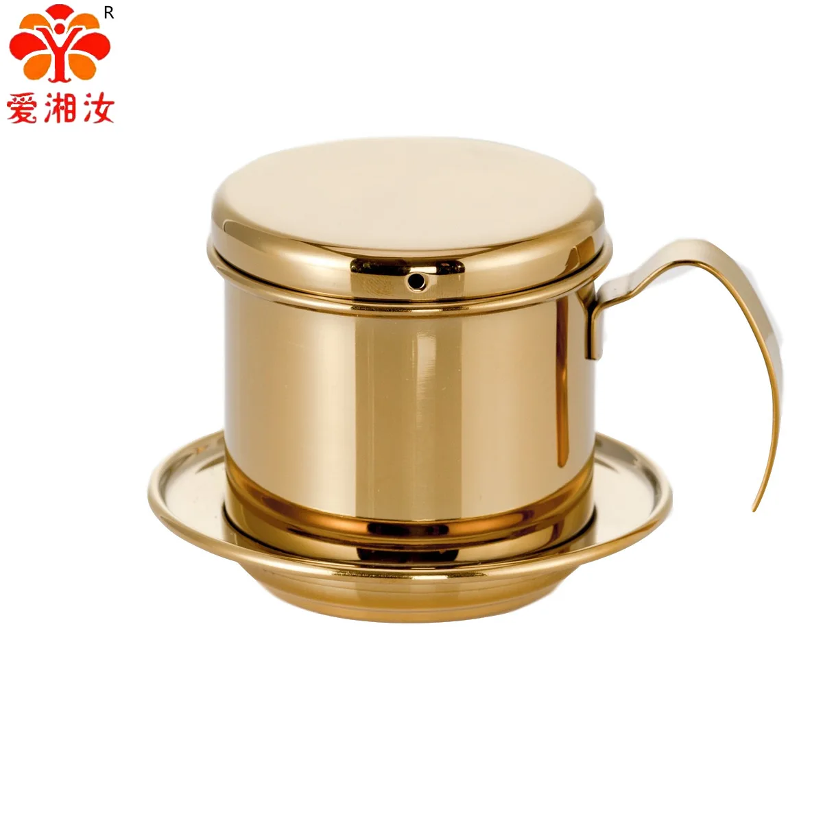 

Vietnam Moka Pot Filter Holder 350ml Espresso Coffee Maker Pots Portable Stainless Steel Drip Filter Cup Coffee Accessories