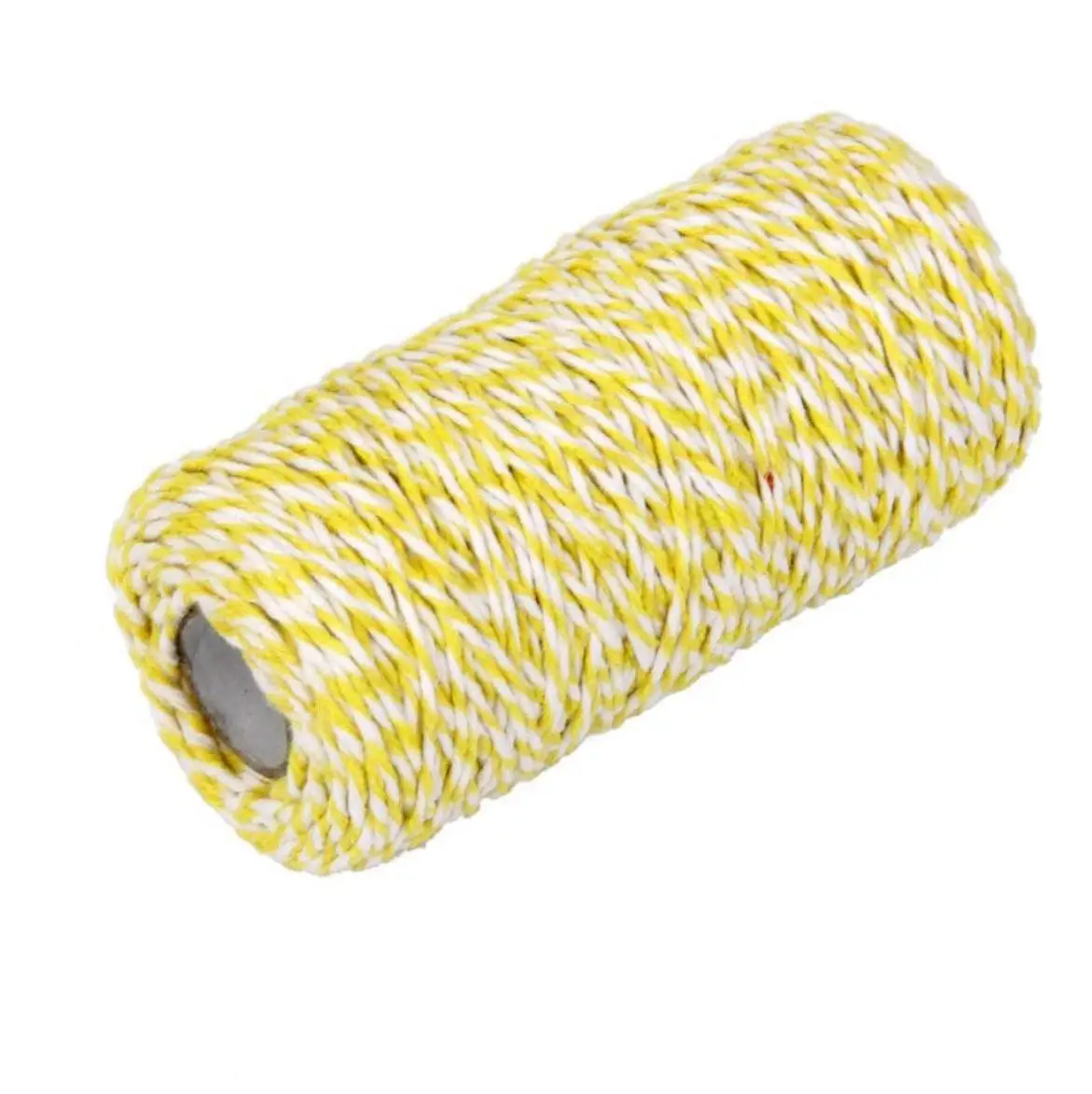 1 Pack 100M Twine Cotton String Rope Durable Thin Cord for Gift Wrapping DIY Arts Crafts Supplies Yellow | Дом и сад