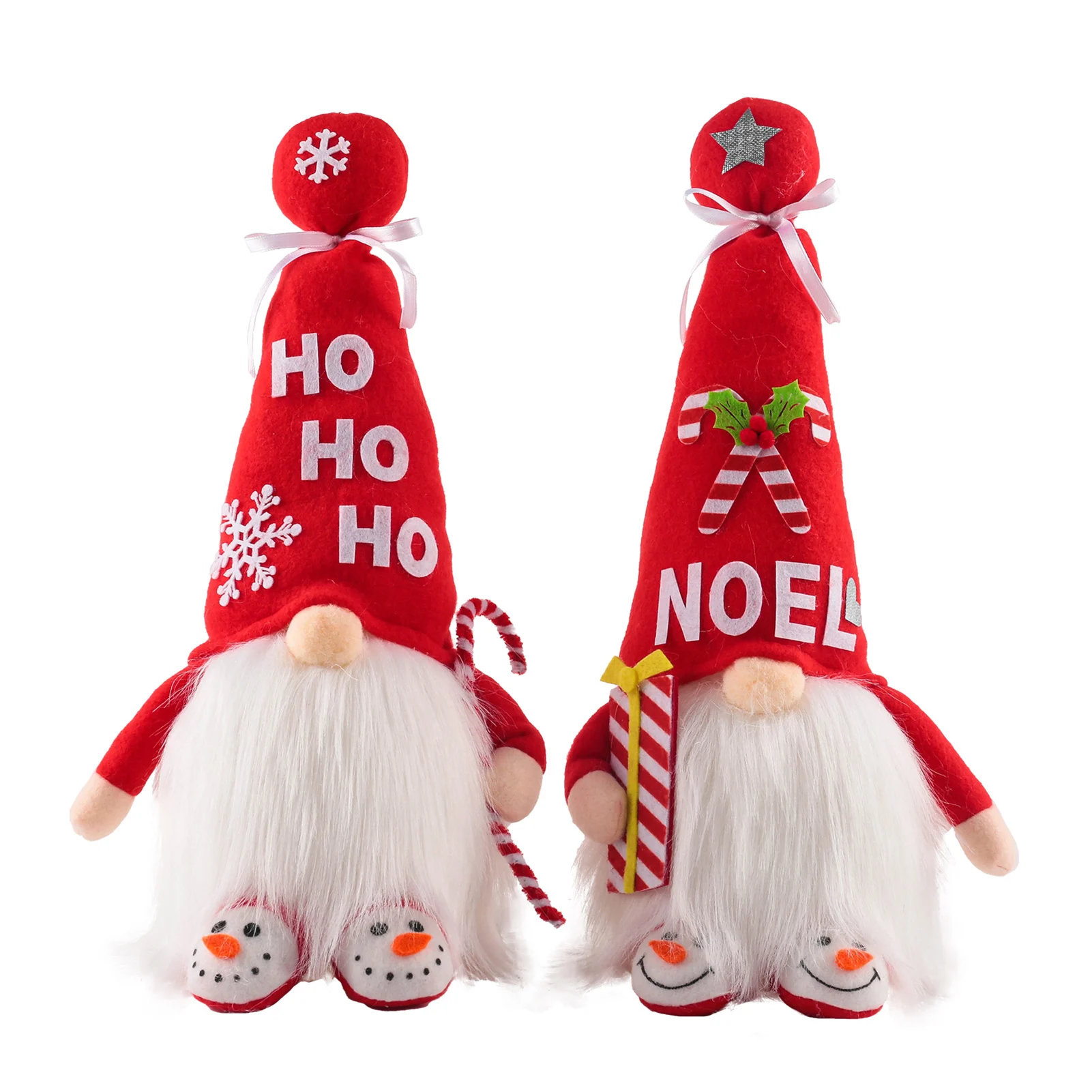 

Christmas Faceless Doll LED Luminous Dwarf Doll Christmas Decoration Glowing In The Dark Rudolph Red Doll Home Decoration Gfit