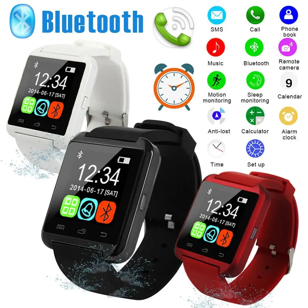 Смарт часы Kospet с будильником Bluebooth спортивные портативные смарт параметры