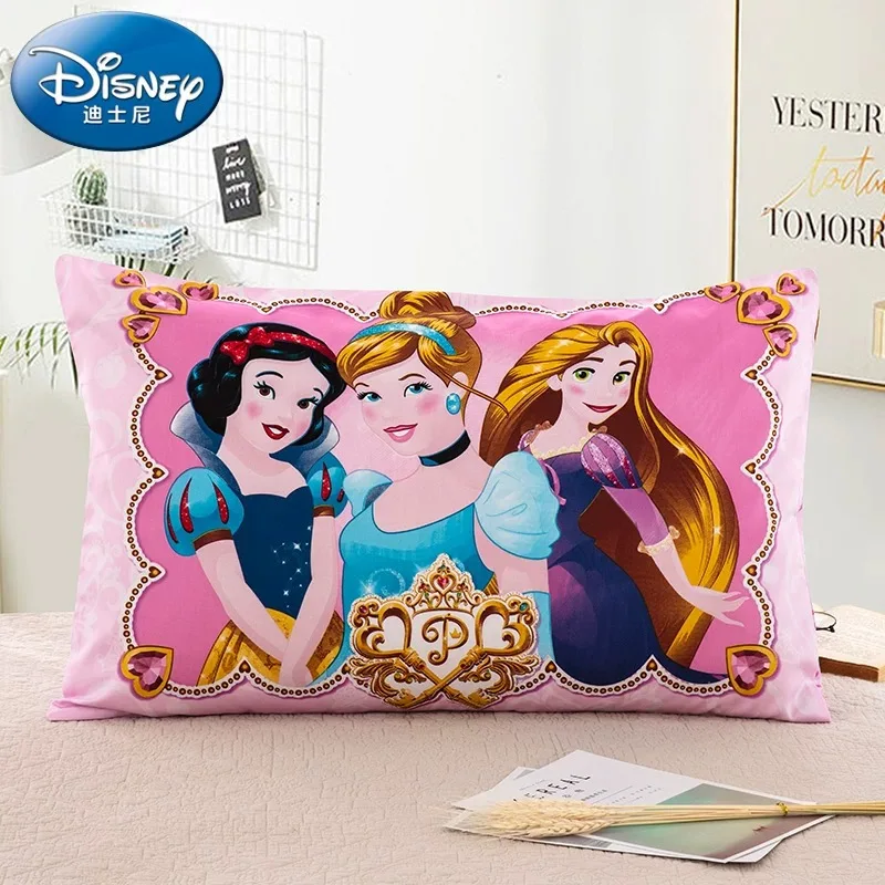 Disney хлопок подушка бутафория для детской спальни с Микки-Маусом и Минни-Маус Мышь Подушка Чехол Чехлы 3d печатных постельное белье для девочек Детская кроватка детская кровать розовый