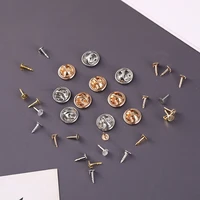 100pcslot squeeze badge holder butterfly clasp pin back brooch clutch care cap nail tie back stoppers rhodium jewelry findings
