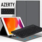 AZERTY-клавиатура для iPad Pro 11 2021 Air 2020 10,2 10,5 чехол-клавиатура с французской клавиатурой для iPad Air 4th 5th 6th 7th 8th 9th