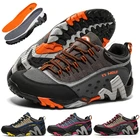 Новейшая Высококачественная модная походная обувь, дышащая мужская спортивная обувь, удобная женская светильник рыболовная обувь