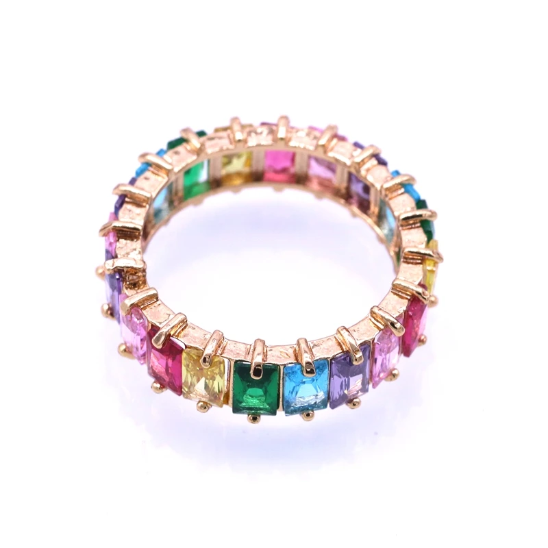 Женское Обручальное Кольцо GZJY разноцветное обручальное кольцо цвета