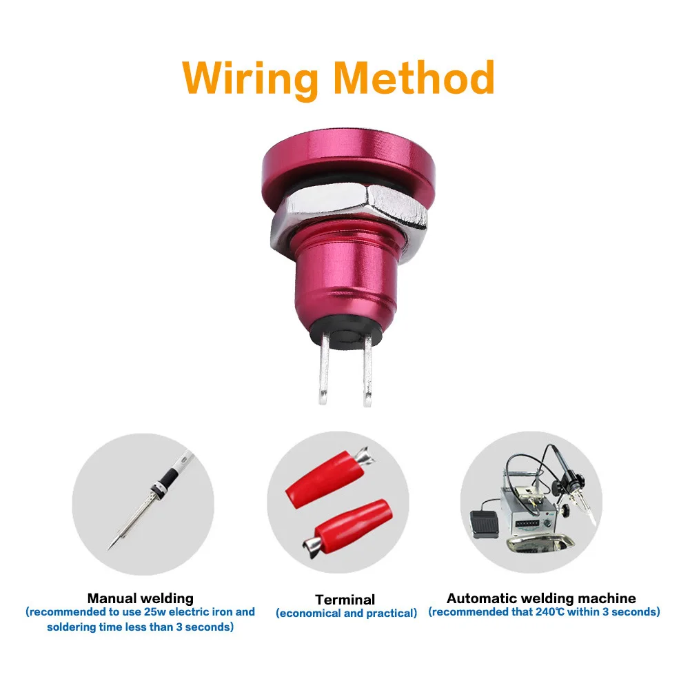 8mm Mini Momentary Push Button Built-In IP 65 Waterproof Ring Can Be Used For Horn Power Start Switch Of Your Vehicle | Автомобили и