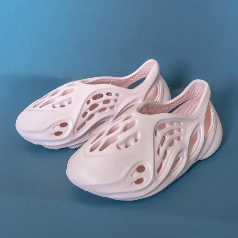 Шлепанцы детские из пены Мягкая сетчатая пляжная обувь для мальчиков и девочек