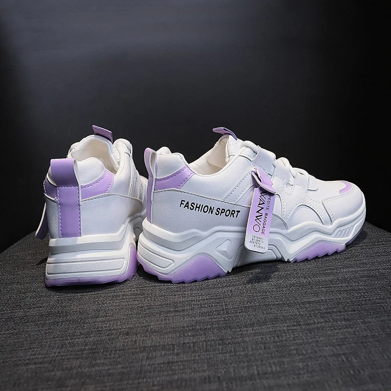 

New Sneaker Women's Spring and Summer 2021 Fashion Breathable Students Small White Shoes Casual Running Shoes Women Sports Shoes