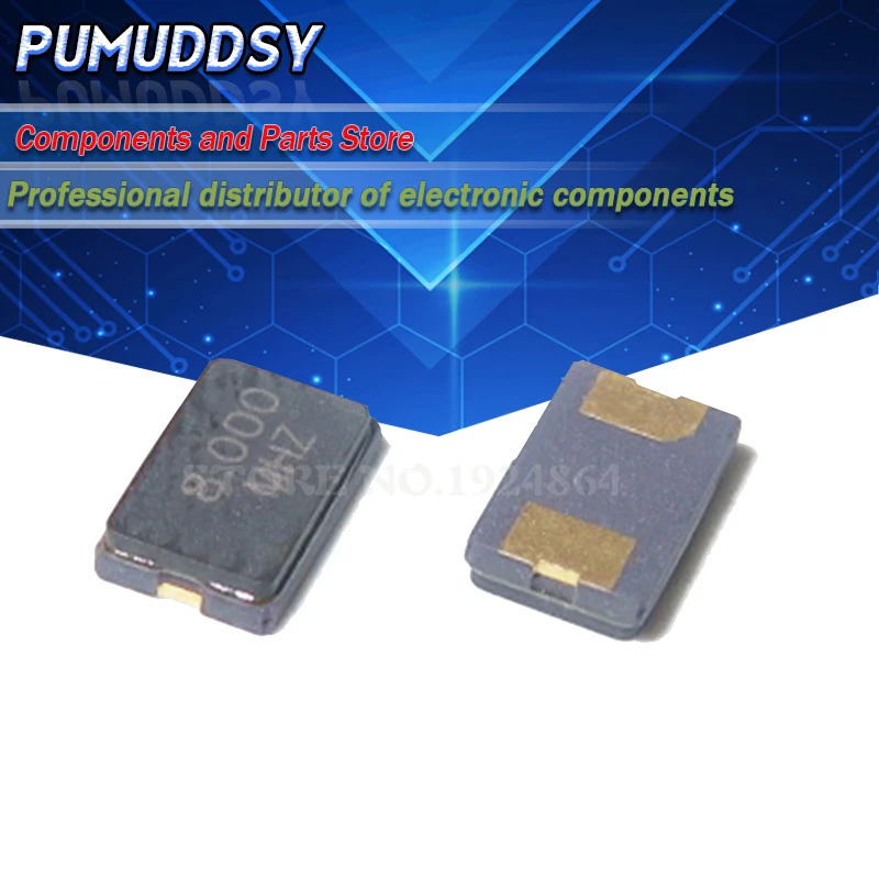 10 шт. 8 МГц 000 2-контактный 5032 smd Кварцевый резонатор Crystal | Электронные компоненты и