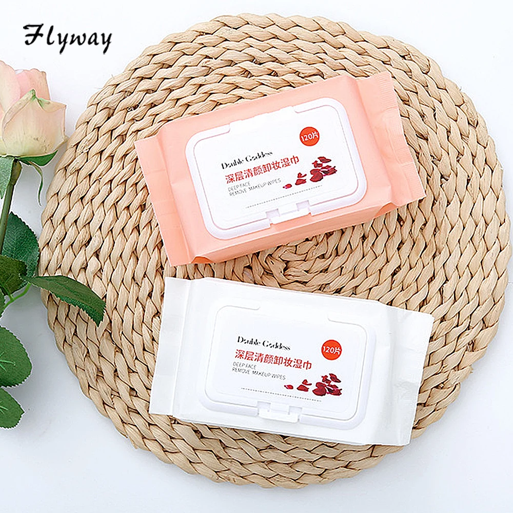 Двухсторонние салфетки для снятия макияжа влажные девушек 120 слоев | Красота и