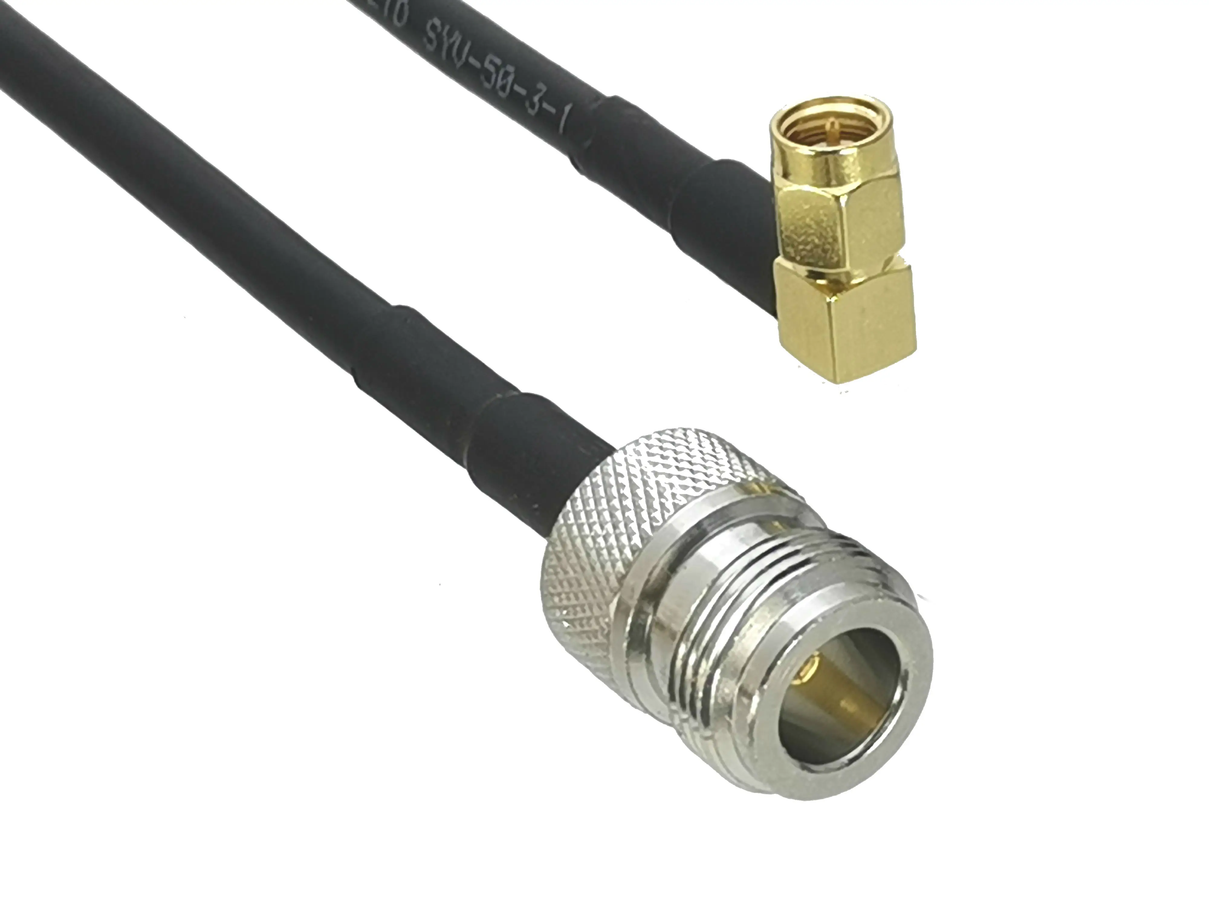 Кабель N (гнездо) и SMA (штекер) 1 шт. прямоугольный Разъем RG58 RF перемычка 6 дюймов ~ 20 м