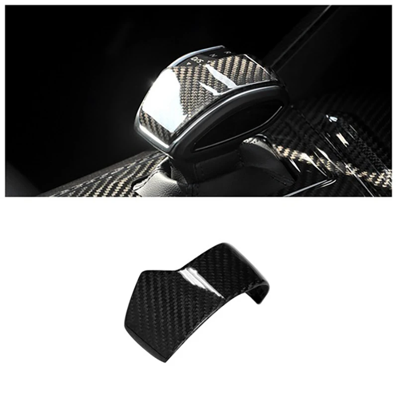 Автомобильная ручка переключения передач из углеродного волокна накладка на